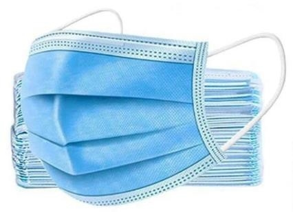 Adjustable Nose Bar Soft Disposable Protective Mask