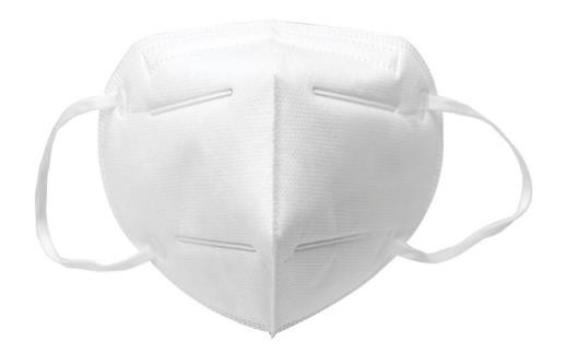 Non Stimulating Materials Chemical Repellent N95 Dust Mask